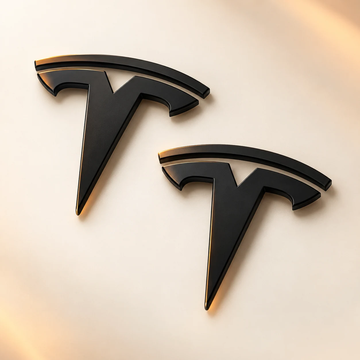 Logo delantero y trasero para Tesla Model S 3 x y