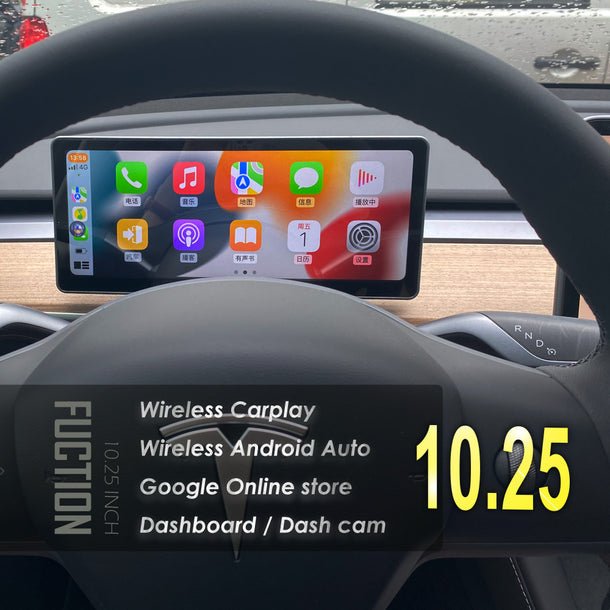 Pantalla display PRO 10,25″ integrada dahsboard para Tesla Model 3 y