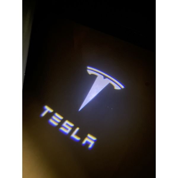 Proyectores de logo de puerta para Tesla Model S 3 x y, imagen 2