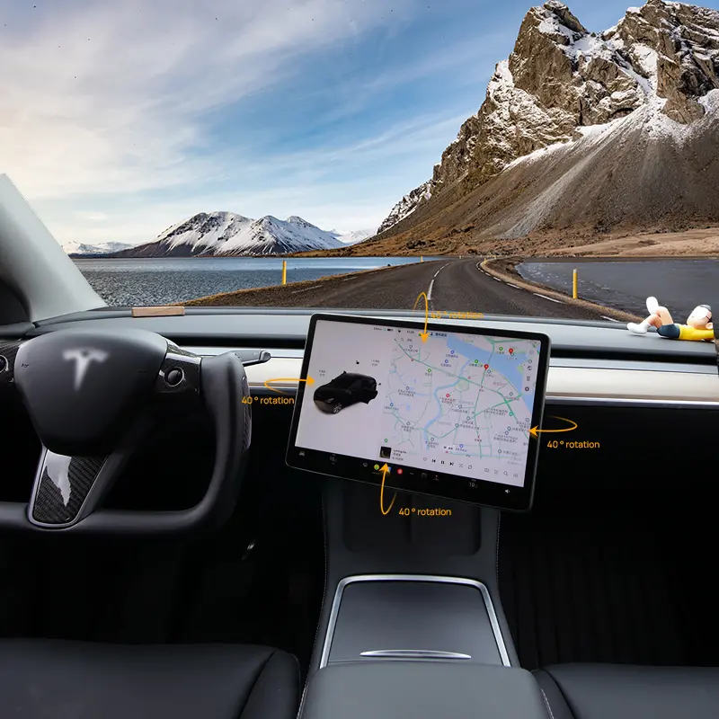 Soporte giratorio de pantalla para Tesla Model 3 y