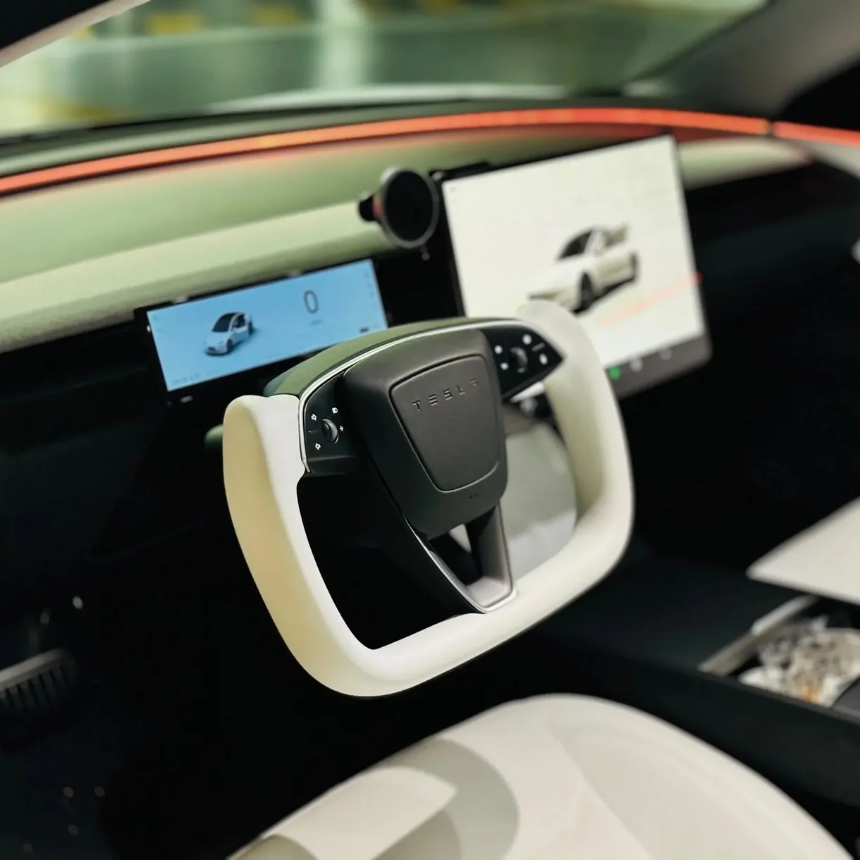 Volante Yoke v.2 para Tesla Model S 3 x y, imagen 2