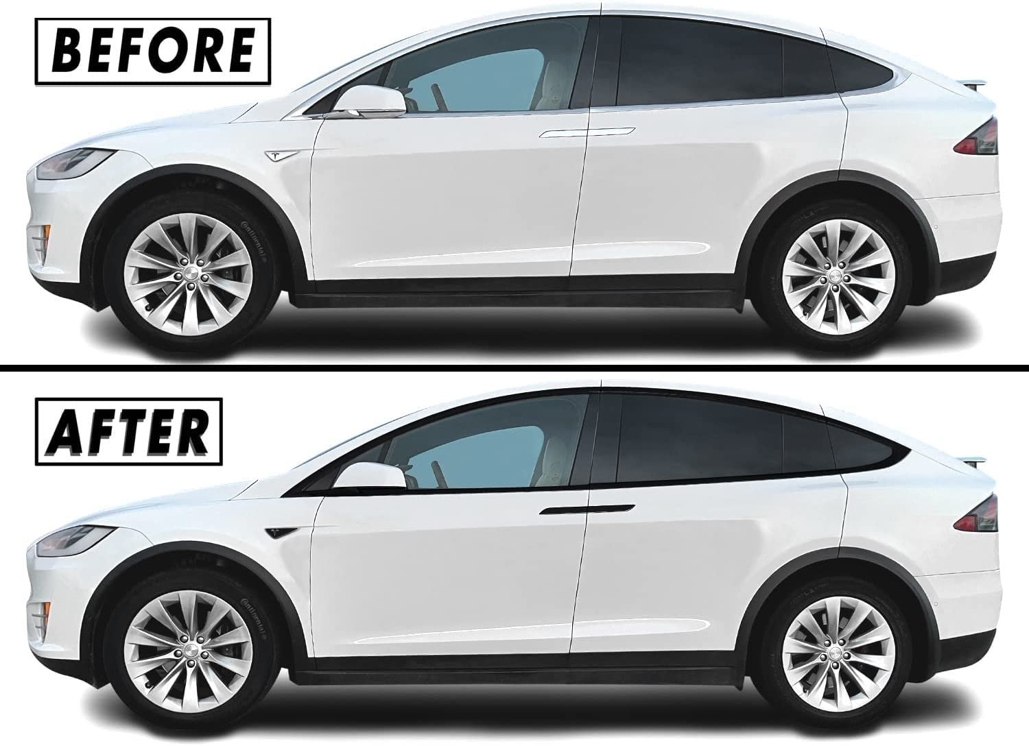 Vinilado de cromados para Tesla Model S 3 x y, imagen 3