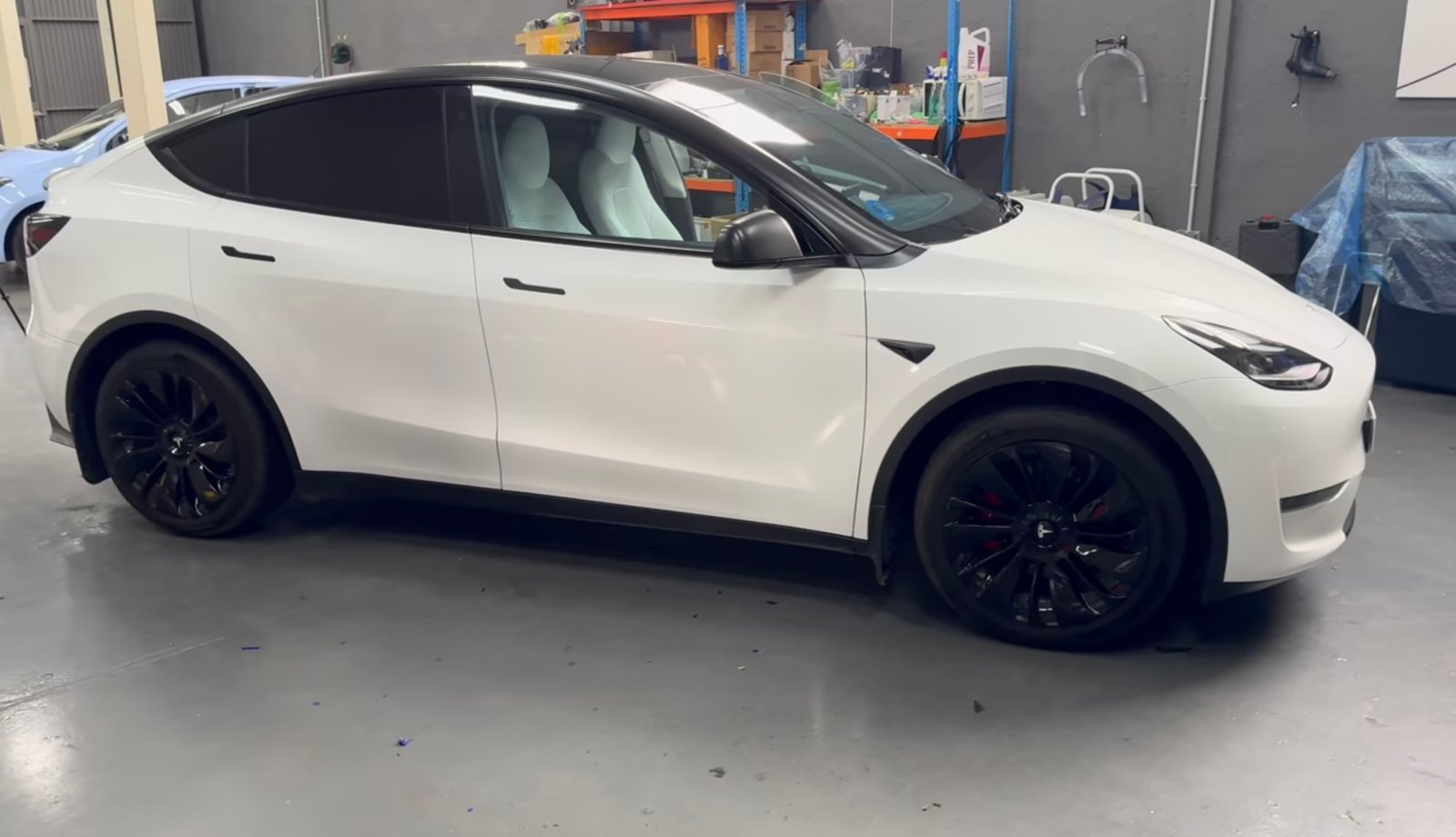 Vinilado pilares y retrovisores para Tesla Model S 3 x y, imagen 3