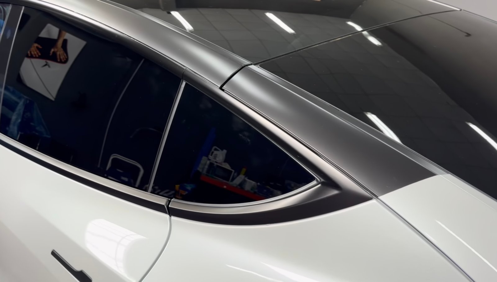 Vinilado pilares y retrovisores para Tesla Model S 3 x y, imagen 2