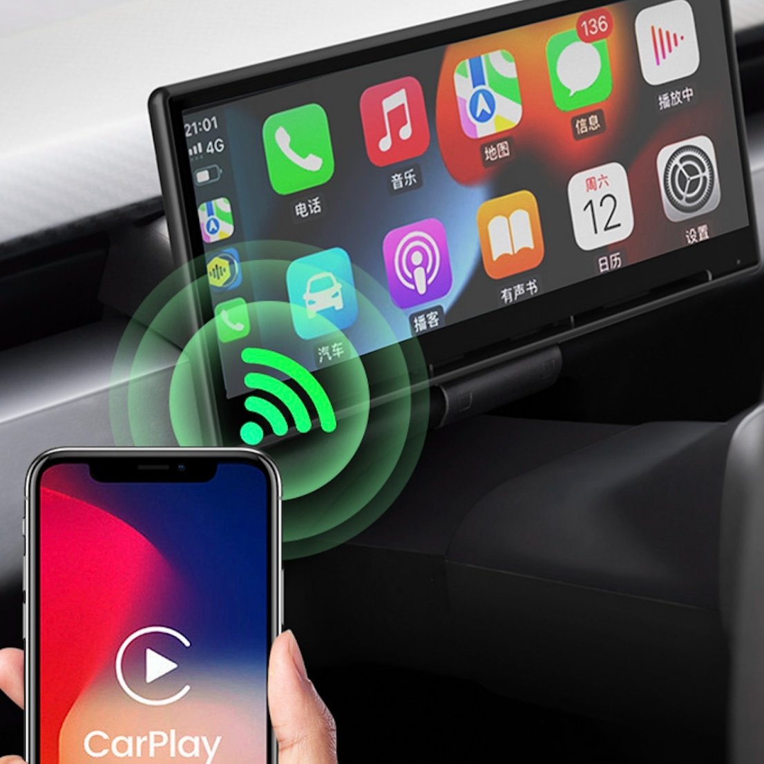 Pantalla display ULTRA 8,9″ integrada dahsboard para Tesla Model 3 y, imagen 3