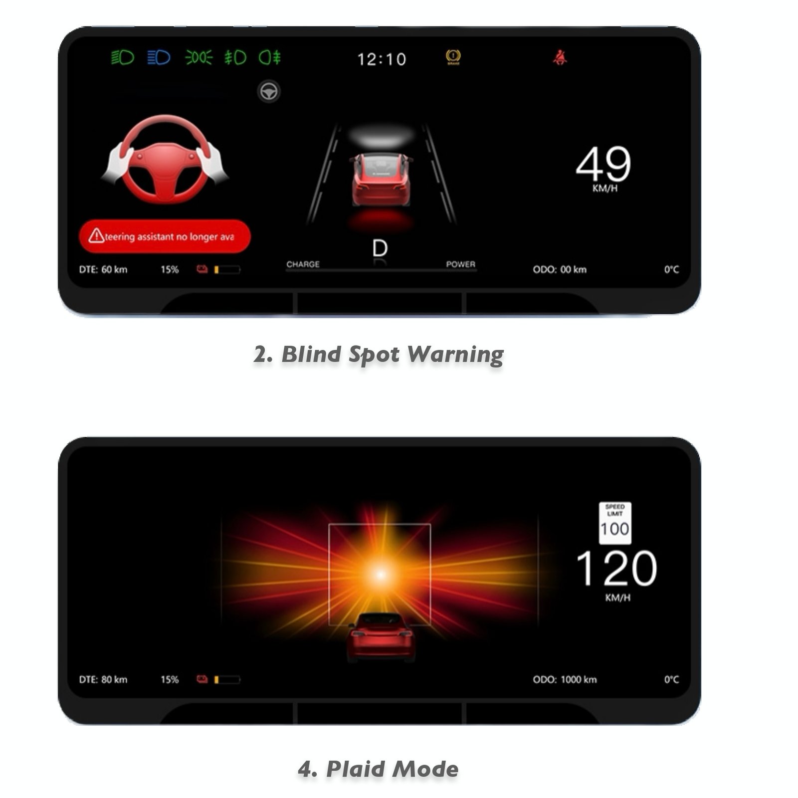 Pantalla display ULTRA 8,9″ integrada dahsboard para Tesla Model 3 y, imagen 4