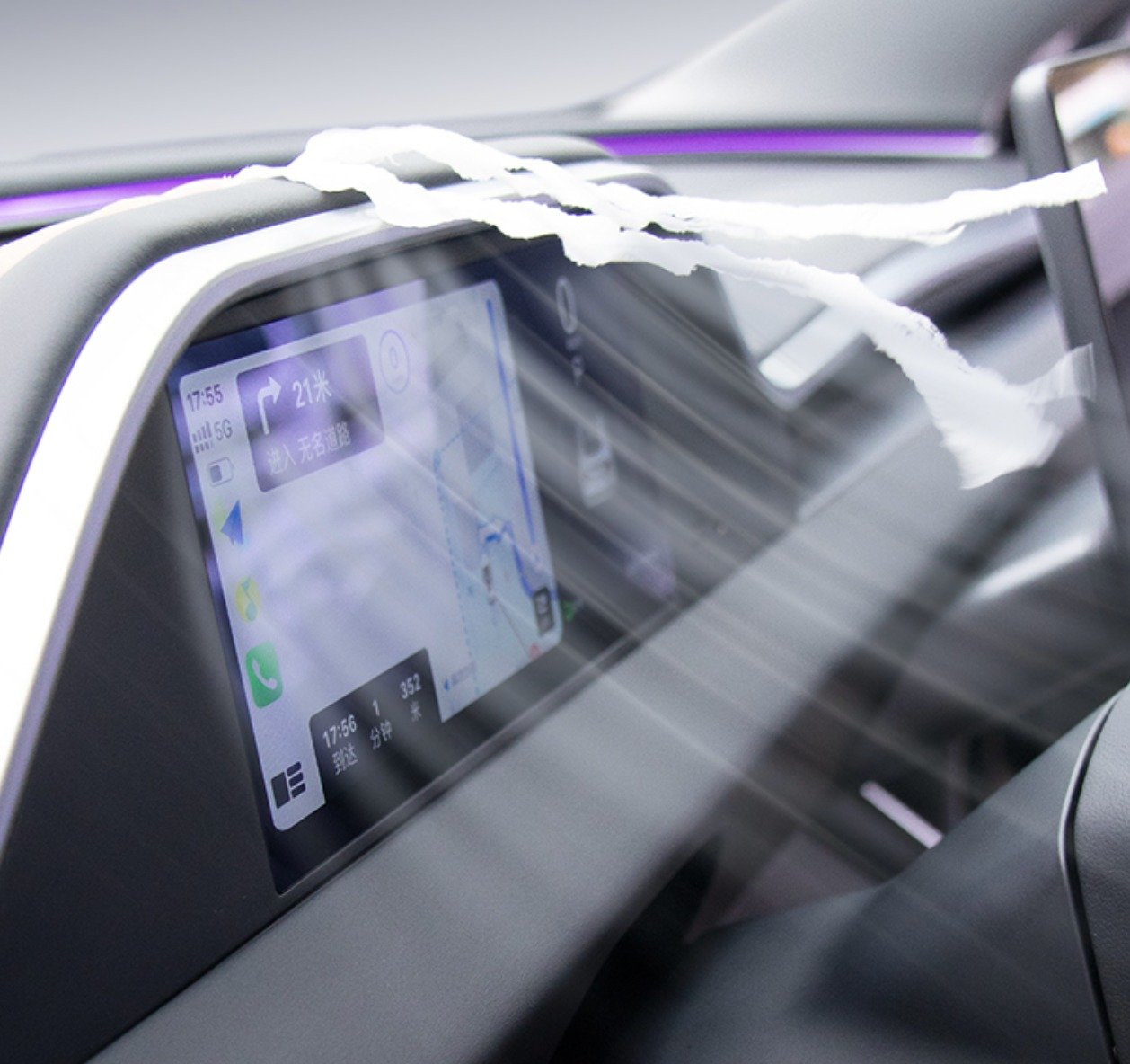 Pantalla dashboard Galaxy integrada para Tesla Model 3 Highland, imagen 2