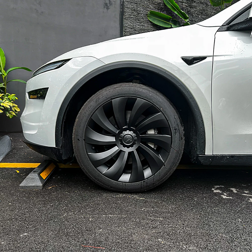 Tapacubos vulcano para Model Y Juniper, imagen 4