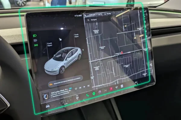 PROTECTOR DE PANTALLA CRISTAL TEMPLADO PARA TESLA MODEL 3 HIGHLAND y Model Y Juniper - Imagen 6