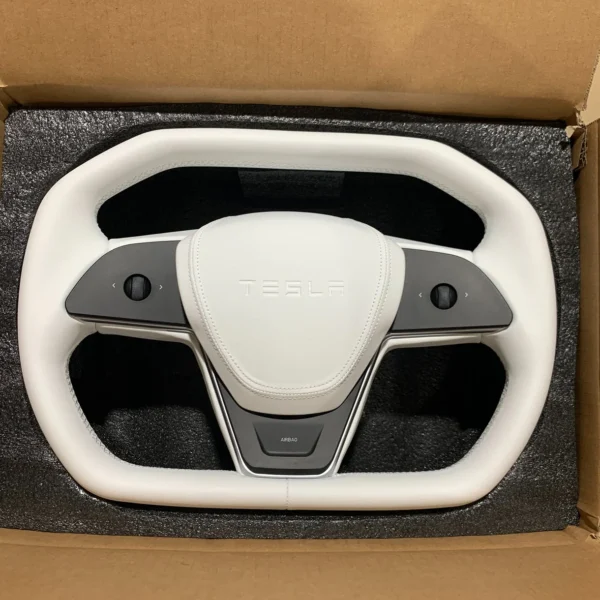VOLANTE TIPO CYBERTRUCK PARA MODEL 3 Y - Imagen 3