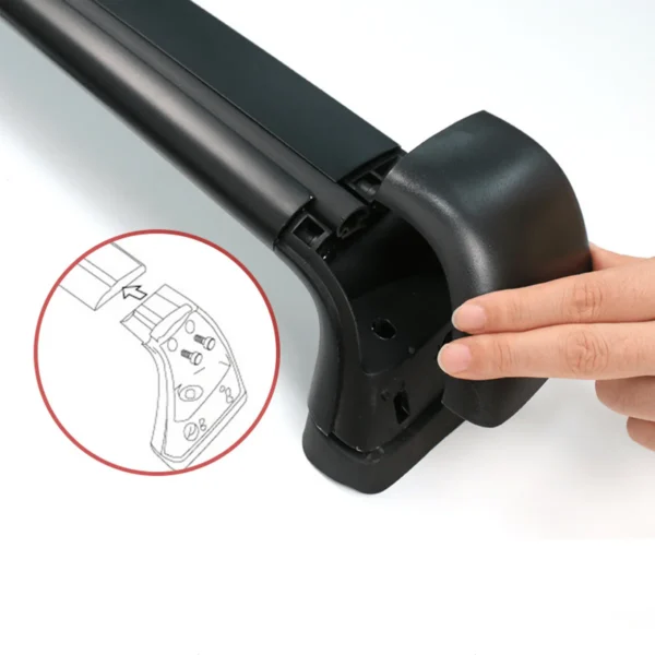 BARRAS DE TECHO BACA PORTAEQUIPAJES PARA MODEL 3 Y - Imagen 13